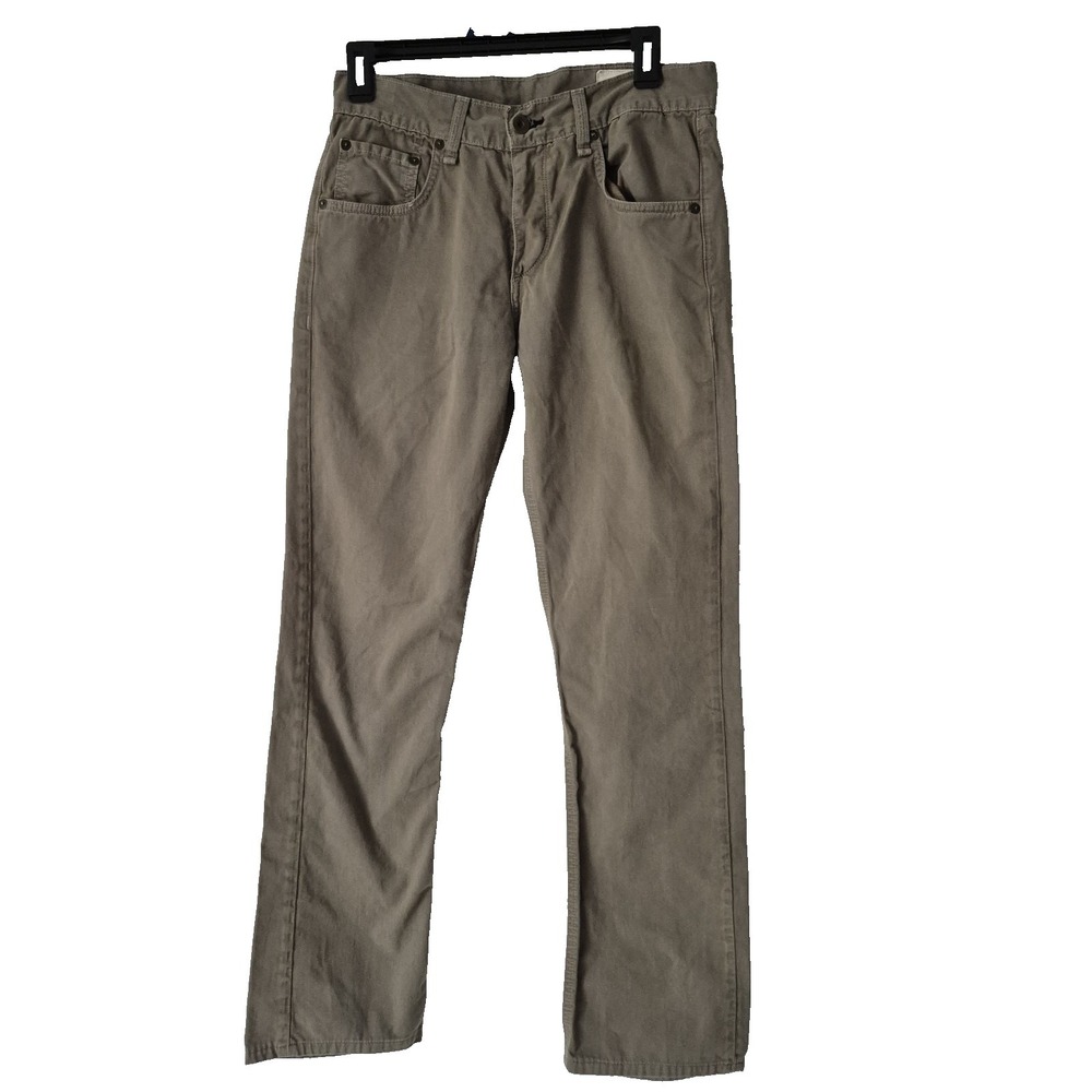 Rag & Bone Pants Mens 28 Green ButtonFly Slim Straight Tailored Workwear USA